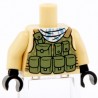 Lego Custom CITIZEN BRICK Torse minifig - Special Forces (La Petite Brique)