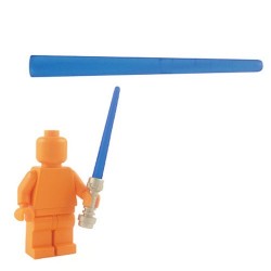 Lego Custom Accessoires Minifig BRICKFORGE Laser Beam (bleu foncé transparent) (La Petite Brique)