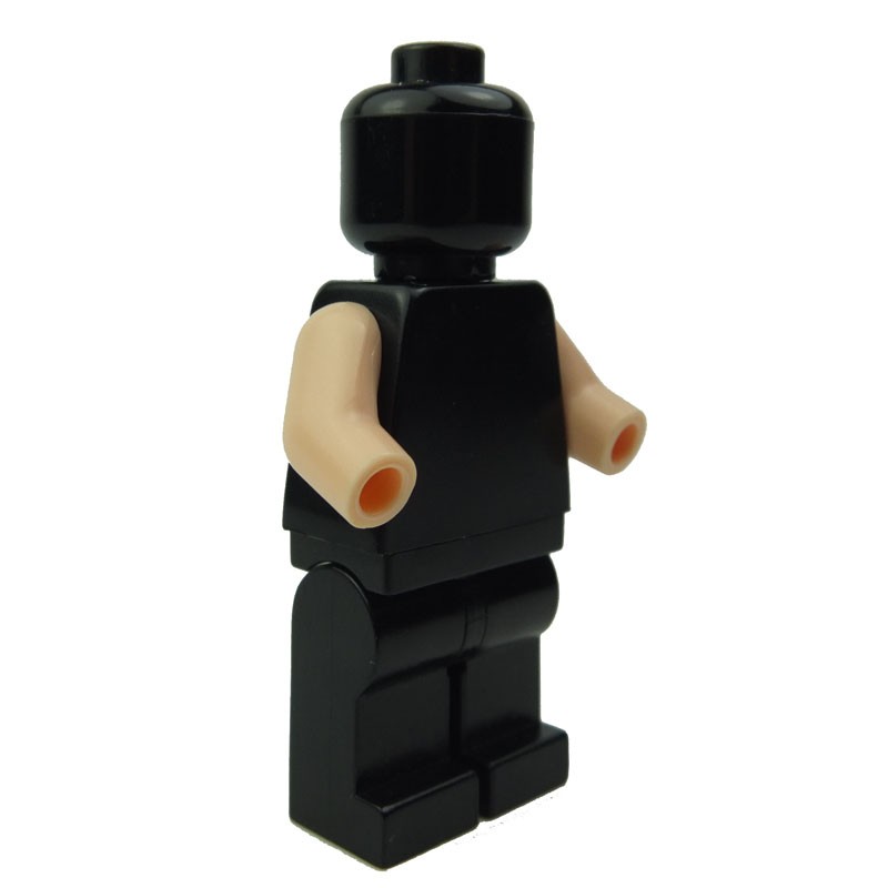 LEGO NEW PAIR OF LIGHT FLESH MINIFIGURE ARMS AND HANDS LEFT RIGHT 4 PIECES TOTAL 