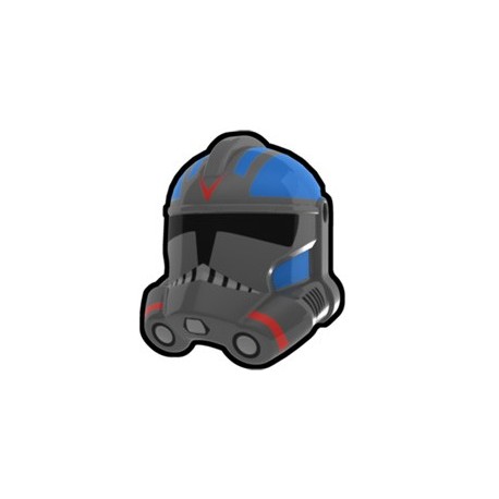 Lego Custom Minifig AREALIGHT Dark Gray 501st Jet Trooper Helmet (La Petite Brique) Star Wars