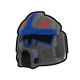 Lego Custom Minifig AREALIGHT Dark Gray Clone Pilot Hawk Helmet (La Petite Brique)