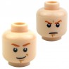 Lego Accessoires Minifig - Tête masculine, chair, 27 (double visage) (La Petite Brique)