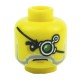 Lego Accessoires Minifig - Tête masculine jaune, 41 (La Petite Brique)