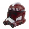 Lego Accessoires Minifig CLONE ARMY CUSTOMS Casque Clone Phase 2 Fox Dark Red (La Petite Brique) Star Wars