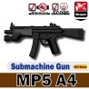 Lego Custom Minifig Si-Dan Toys MP5A4 (noir) (La Petite Brique)