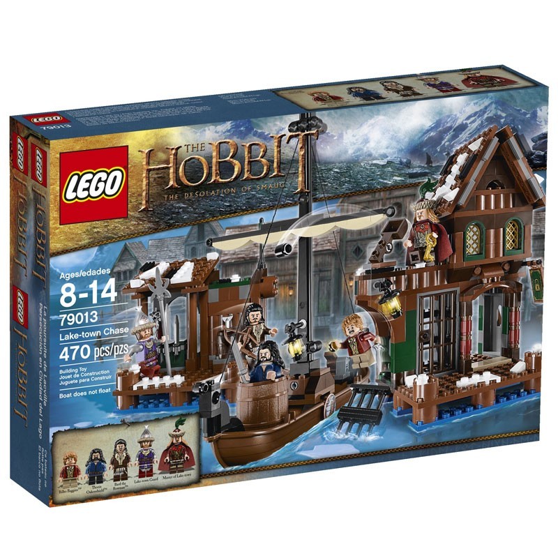 lego the hobbit lake town