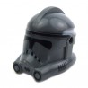 Lego Minifig CLONE ARMY CUSTOMS Casque Clone Phase 2 Trooper (Dark Bluish Gray) (La Petite Brique) Star Wars