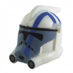 Lego Minifig CLONE ARMY CUSTOMS Casque Arc Trooper Blitz (Blue print) (La Petite Brique) Star Wars