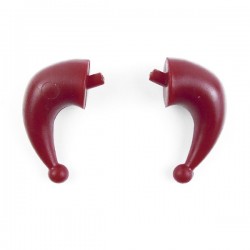 Jester Plumes (Dark Red)