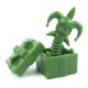 Lego Custom Accessoires Minifig BRICK WARRIORS Death in the Box (vert) (La Petite Brique)