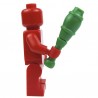 Lego Custom Accessoires Minifig BRICK WARRIORS Juggling Pin (vert) (La Petite Brique)