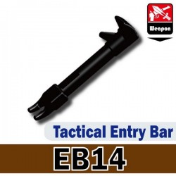 Lego Custom Minifig Si-Dan Toys Tactical Entry Bar (EB14) (noir) (La Petite Brique)