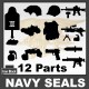 Navy Seals Pack (12 parts) (Iron Black)
