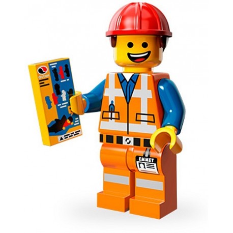 Lego Minifig Serie 12 71004 - THE LEGO MOVIE Emmet (La Petite Brique)