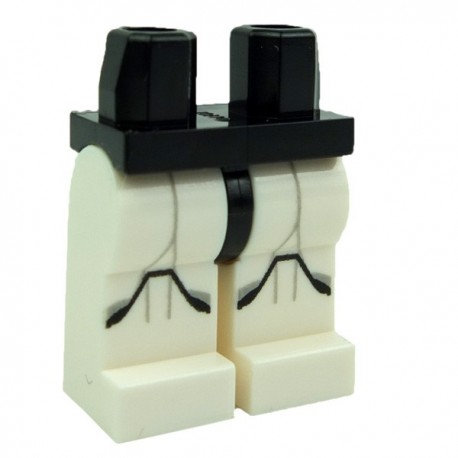 Lego STAR WARS Minifig Jambes - Clone Trooper Marquages Noires (Star Wars) (La Petite Brique)