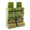 Lego STAR WARS Minifig Jambes - Clone Trooper Camouflage Vert Olive (Star Wars) (La Petite Brique)