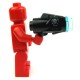 Black Minifig, Weapon Gun, Blaster Mini with Trigger (SW)