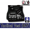 Lego Accessoires Minifig Si-Dan Toys Tactical Vest BR7 (noir) (La Petite Brique)