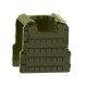 Buletproof vest / Plate Carrier Body Armor with stud (Military Green)