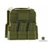 Lego Accessoires Minifig COMBAT BRICK Reversable Vest with PMags and clip (vert "militaire") (La Petite Brique)