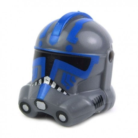 Lego Minifig Custom AREALIGHT Dark Gray Hardcase Trooper Helmet (La Petite Brique) Star Wars