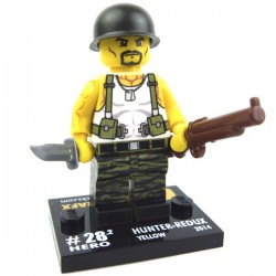 Lego Custom Minifig eclipseGRAFX Hunter Redux (Jaune) (La Petite Brique)