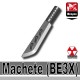 Lego Accessoires Minifig Si-Dan Toys Machette (Iron Black) (La Petite Brique)