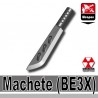 Lego Accessoires Minifig Si-Dan Toys Machette (Iron Black) (La Petite Brique)