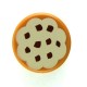 Lego Accessoires Minifig Cookie (Tile rond 1x1) (La Petite Brique)