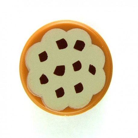 Lego Accessoires Minifig Cookie (Tile rond 1x1) (La Petite Brique)