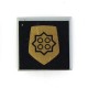 Light Bluish Gray Tile 1 x 1 with World City Gold Police Badge