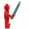 Lego Accessoires Minifig Glaive, Epée courte, Gladius (Flat Silver) (La Petite Brique)