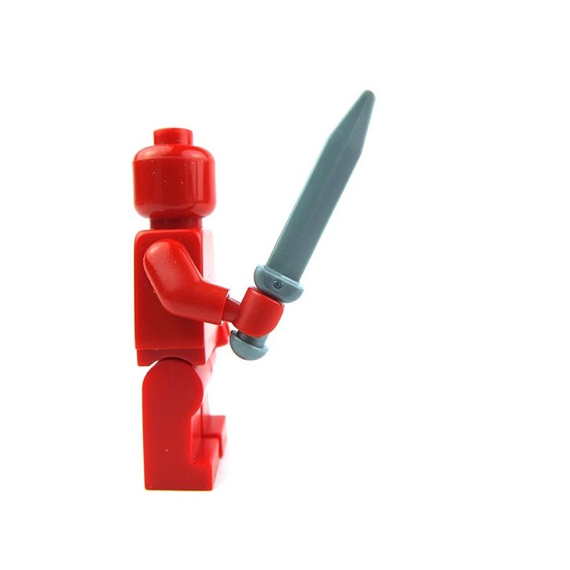 LEGO Flag Silver Minifigure Sword Weapon Accessory