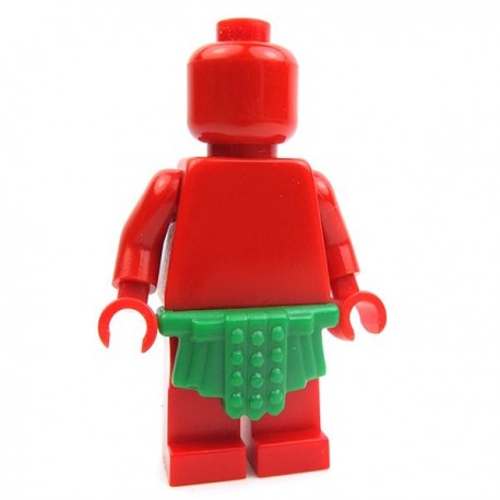 Lego Accessoires Minifig Custom BRICK WARRIORS Jupe Romaine (Vert) La Petite Brique