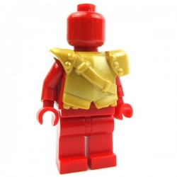 Lego Accessoires Minifig Custom BRICK WARRIORS Armure City Watch (Pearl Gold) La Petite Brique