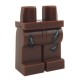 Lego Accessoires Minifig Jambes Pantalon déchiré (Reddish Brown) (La Petite Brique)