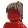 Reddish Brown Minifig, Headgear Hair Female Ponytail