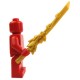Lego Accessoires Minifig Katana Dragon Guard (Pearl Gold) (La Petite Brique)