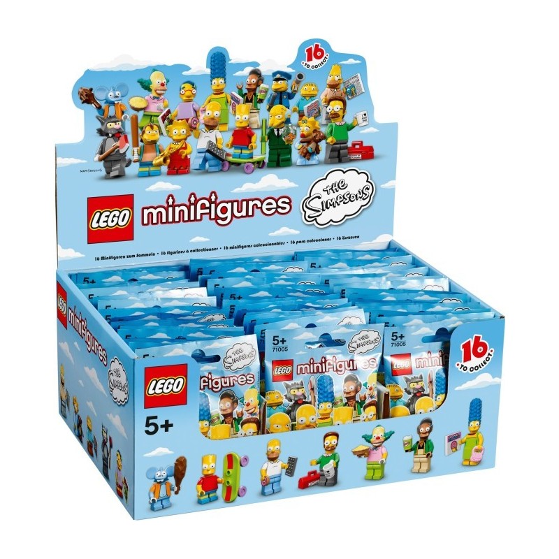 the simpsons lego minifigures