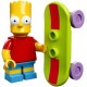 Lego Minifig Serie S Les Simpson 71005 Bart Simpson (La Petite Brique)