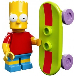 Lego Minifig Serie S Les Simpson 71005 Bart Simpson (La Petite Brique)