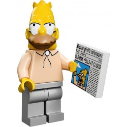 Lego Minifig Serie S Les Simpson 71005 Grampa Simpson (La Petite Brique)