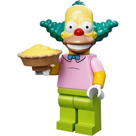 Lego Minifig Serie S Les Simpson 71005 Krusty le Clown (La Petite Brique)