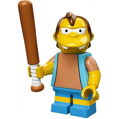 Lego Minifig Serie S Les Simpson 71005 Nelson Muntz (La Petite Brique)