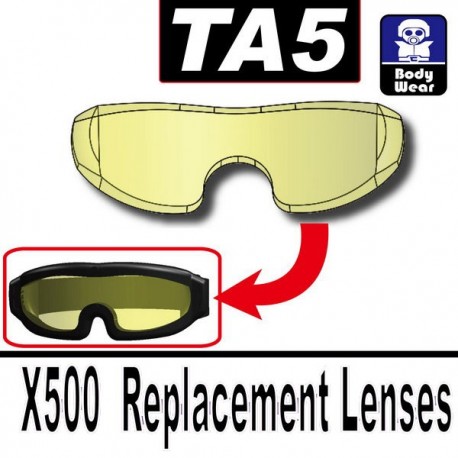 TA5 (X500 Replacement Lenses) (Trans-Yellow)