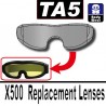TA5 (X500 Replacement Lenses) (Trans-Black)