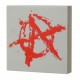 Anarchy Graffiti (Tile 2x2 - Light Bluish Gray)﻿