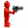 Lego Accessoires Minifig Ray Gun (Flat Silver) (La Petite Brique)