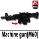 Lego Accessoires Minifig Si-Dan Toys Machine gun M60 (noir) (La Petite Brique)
