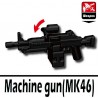 Lego Accessoires Minifig Si-Dan Toys Machine gun MK46 (noir) (La Petite Brique)